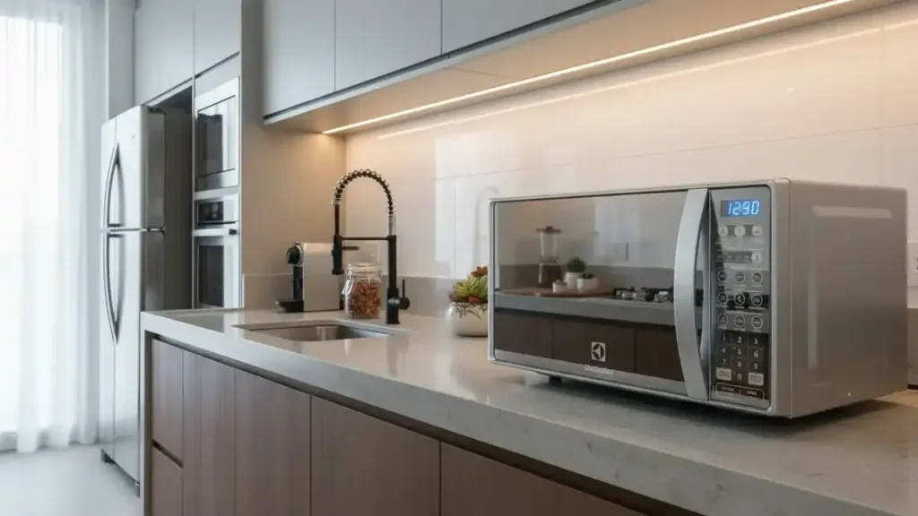 Melhor Micro-ondas Electrolux 20L Inox Espelhado