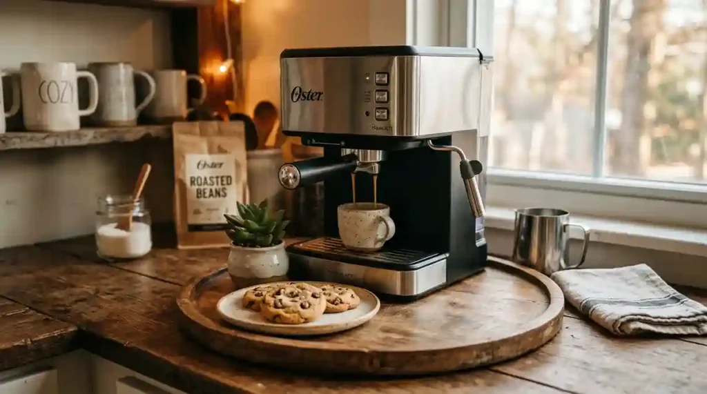 Cafeteira Expresso Oster PrimaLatte: 3 Motivos para Comprar (2026) 4 Reservatório de leite removível da Cafeteira Expresso Oster PrimaLatte facilitando a limpeza