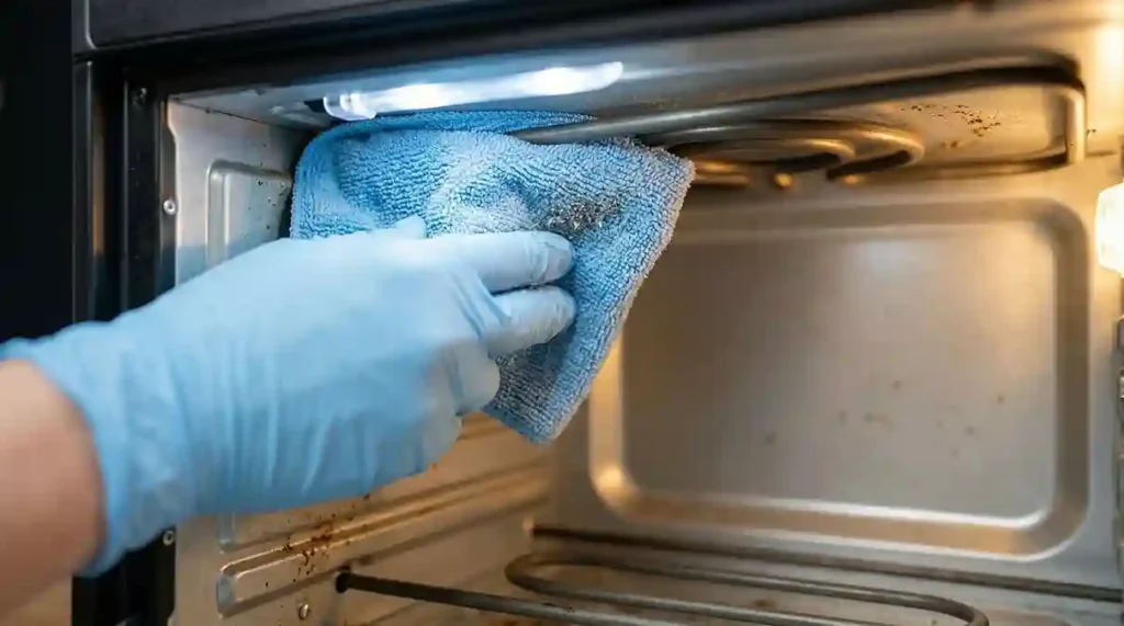 Como limpar a resistência da Fritadeira Air Fryer Oven