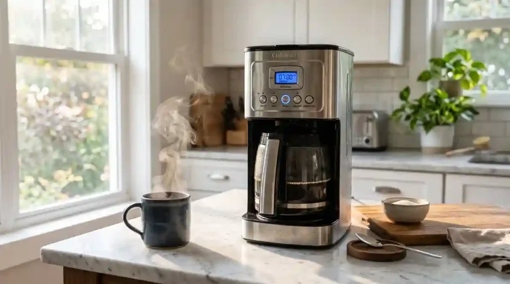 Cafeteira Programável Favorita 2026 Electrolux Oster na bancada da cozinha