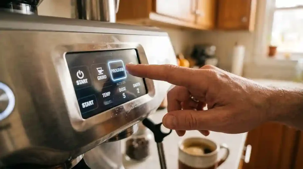Como configurar o timer da Cafeteira Programável Revelada 2026