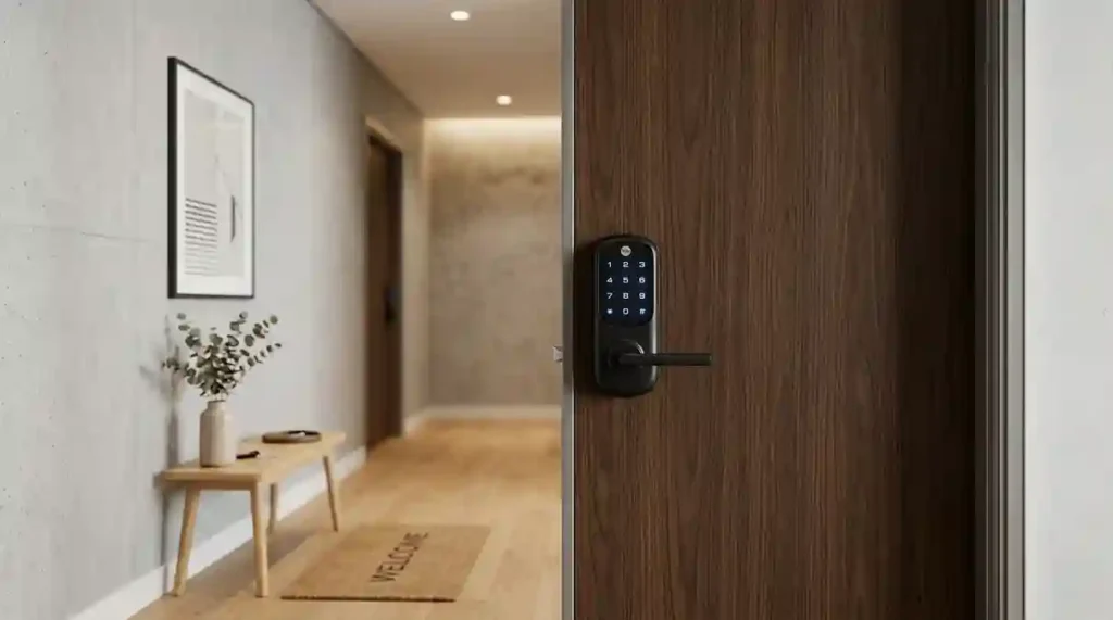 Melhor Fechadura Eletrônica 2026 no apartamento moderno