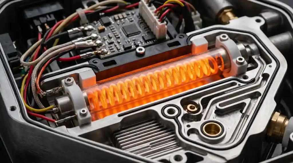 Chuveiro Eletrônico em 2026: A Solução Definitiva para o Banho de Spa em Casa 5 Tecnologia de resistência plana em chuveiro eletrônico elite