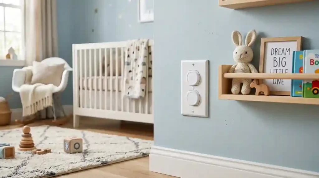 Protetores de tomada infantil indicados para o quarto com aquecedor de ambiente a oleo