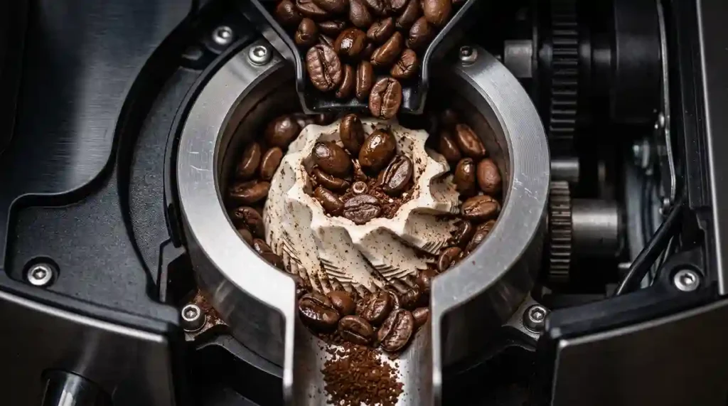 Cafeteira de Espresso Superautomática: O Guia Definitivo com 2 Modelos High Ticket para o Café Perfeito em Casa 4 moinho cerâmico da cafeteira de espresso superautomática